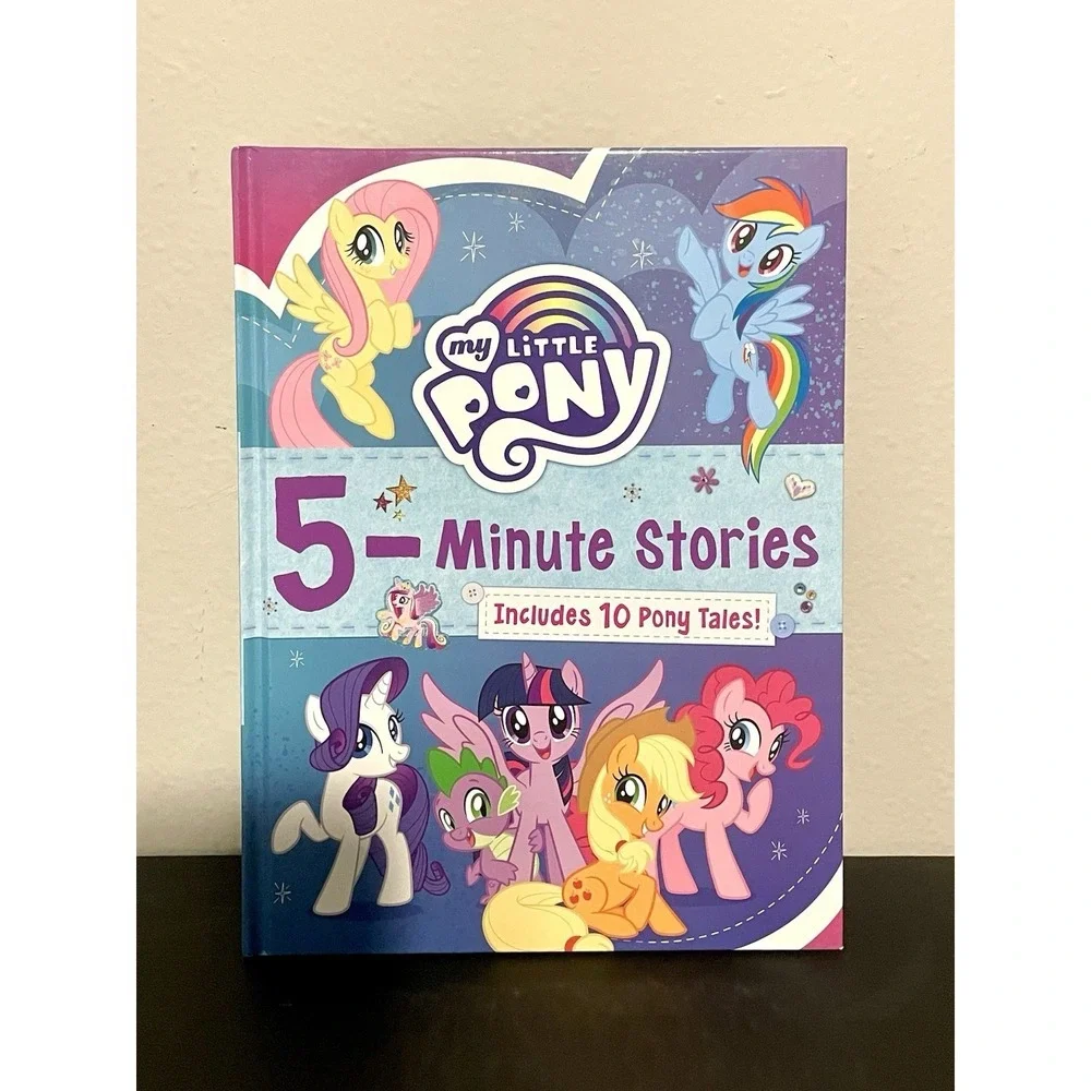 My Little Pony: 5-Minute Stories: Includes 10 Pony Tales! - Hardcover - GOOD‎